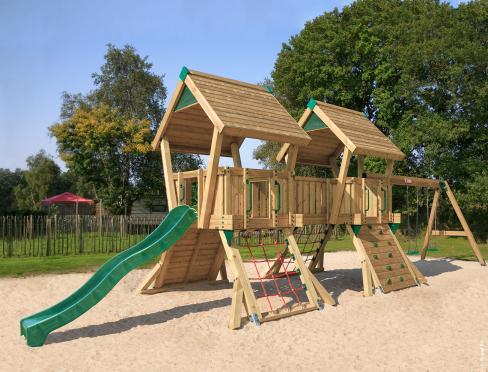Commercial Playground with Swing • Hy-land Q4s