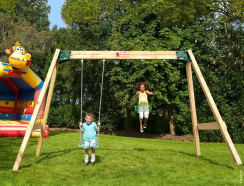 Commercial Swing Set • Hy-land Classic Swing Set