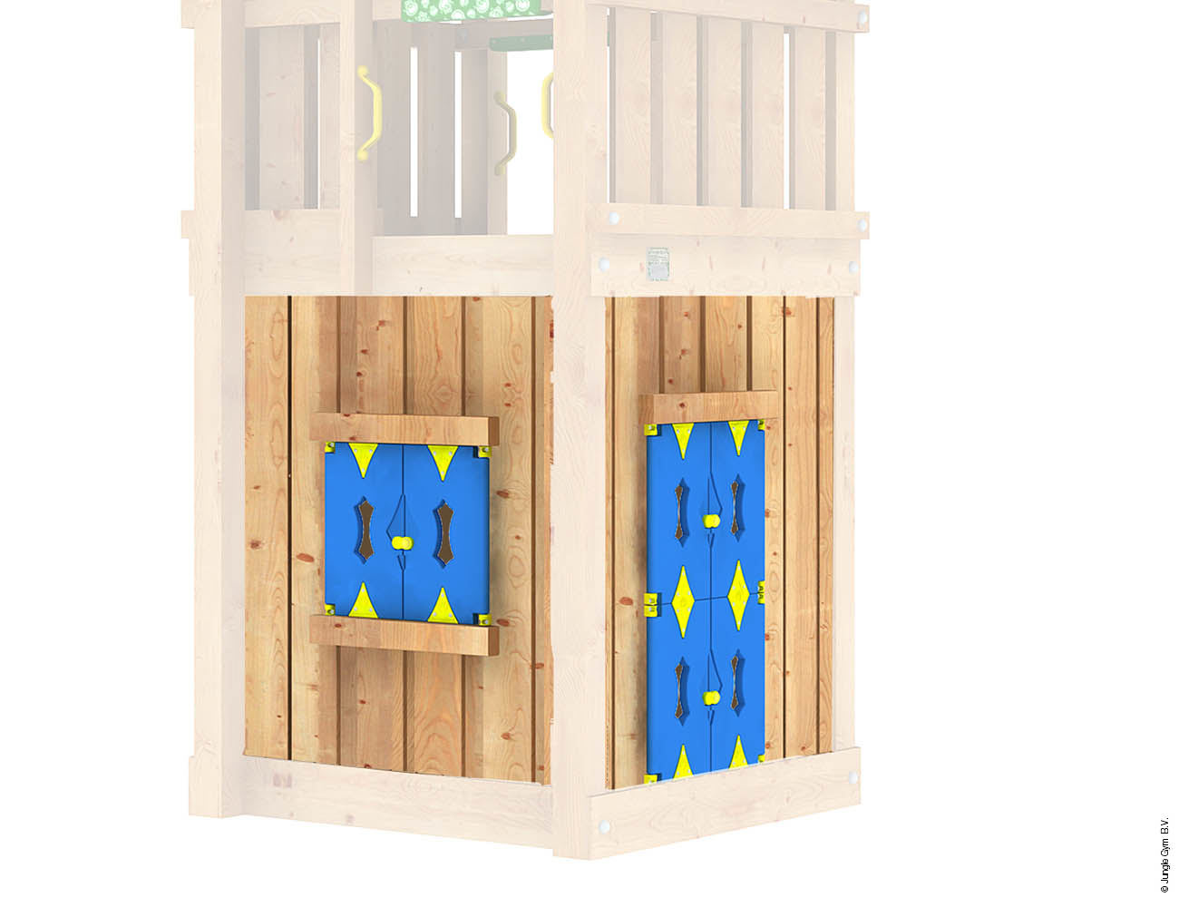 Jungle Gym Module Playhouse